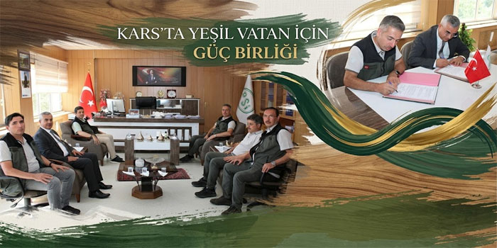 Kars DSİ ile Orman Bölge Müdürlüğü Arasında İş Birliği Protokolü