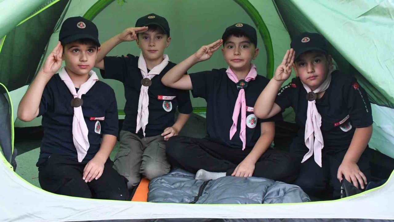 Yozgat’ta izcilerden teknolojiye 3 günlük mola