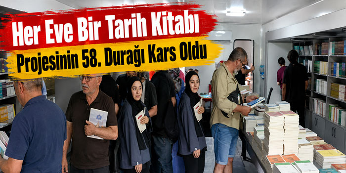 “Her Eve Bir Tarih Kitabı” Projesinin 58. Durağı Kars Oldu