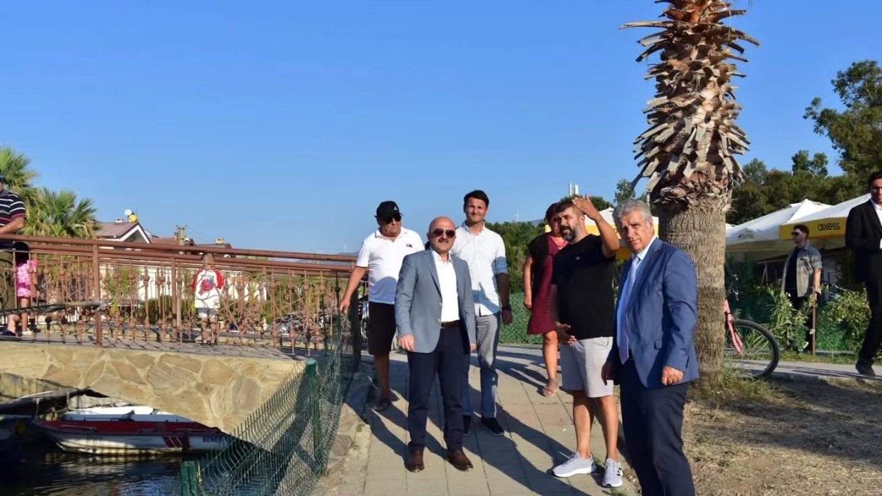 Vali Varol, Kuşadası’nda incelemelerde bulundu