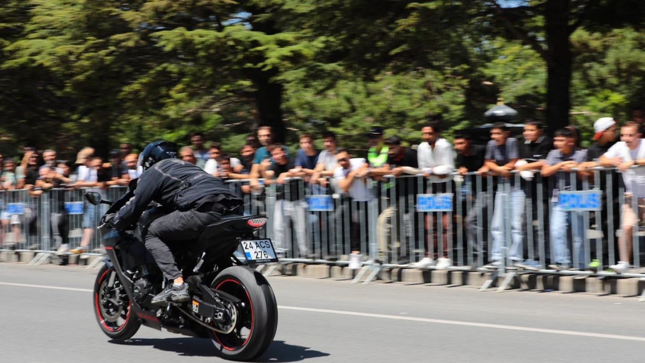 Ergan Motofest’te drag heyecanı