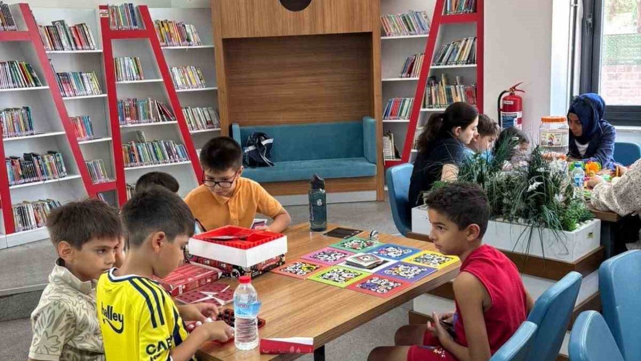 Aydın’da çocuklar zeka oyunlarıyla hem düşündü hem eğlendi