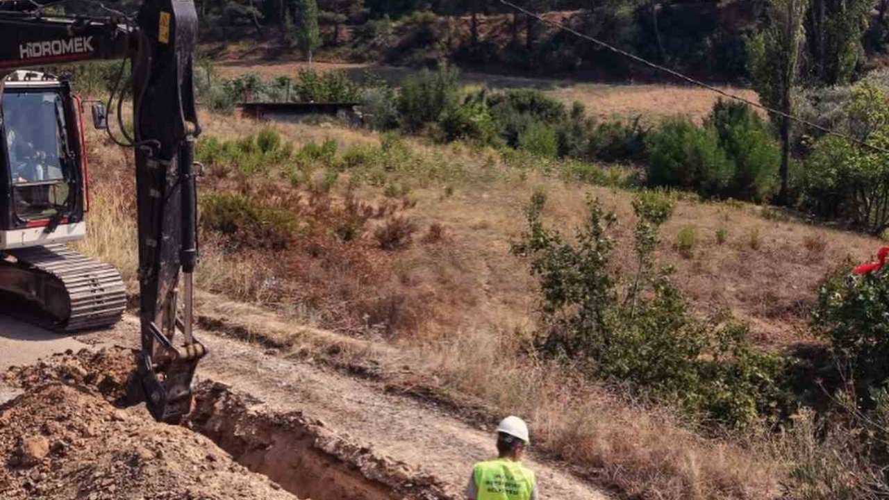 MUSKİ, Yatağan’da Bin metrelik terfi hattını yeniliyor