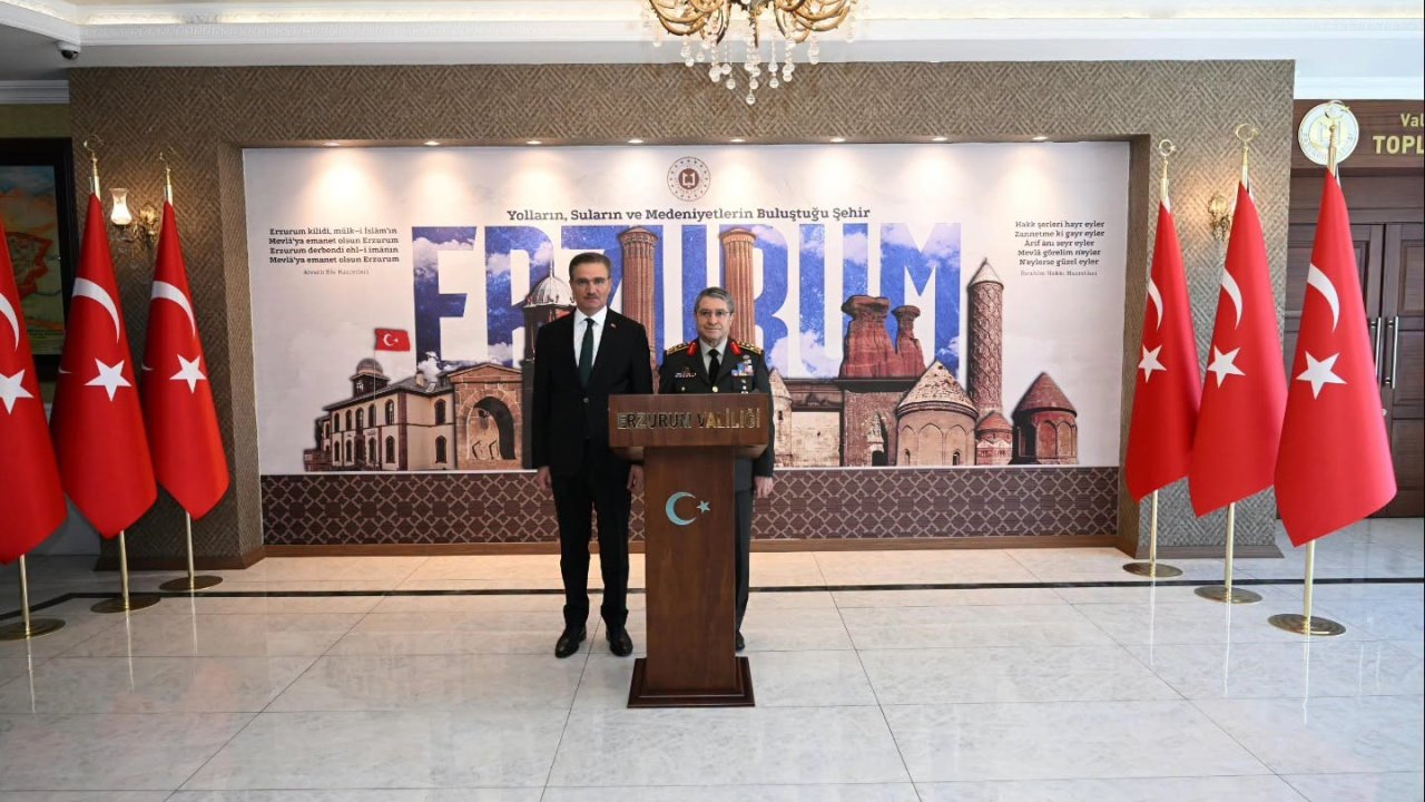 Bayraktaroğlu Paşa Erzurum’daydı