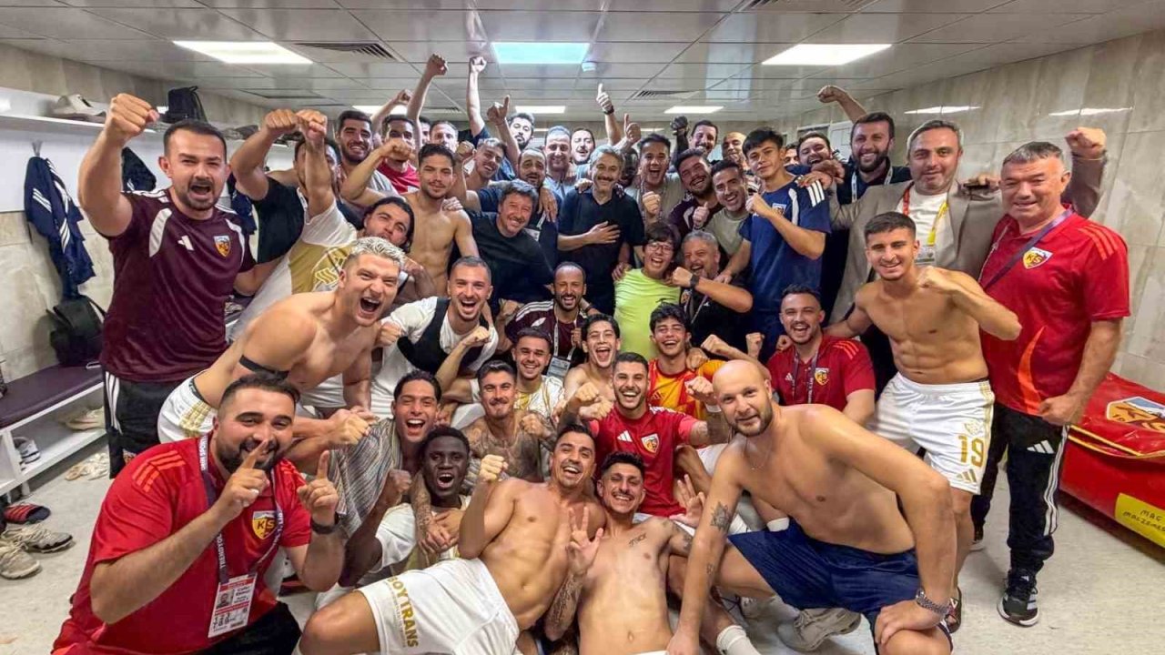 Kayserispor kayıpsız ilerliyor