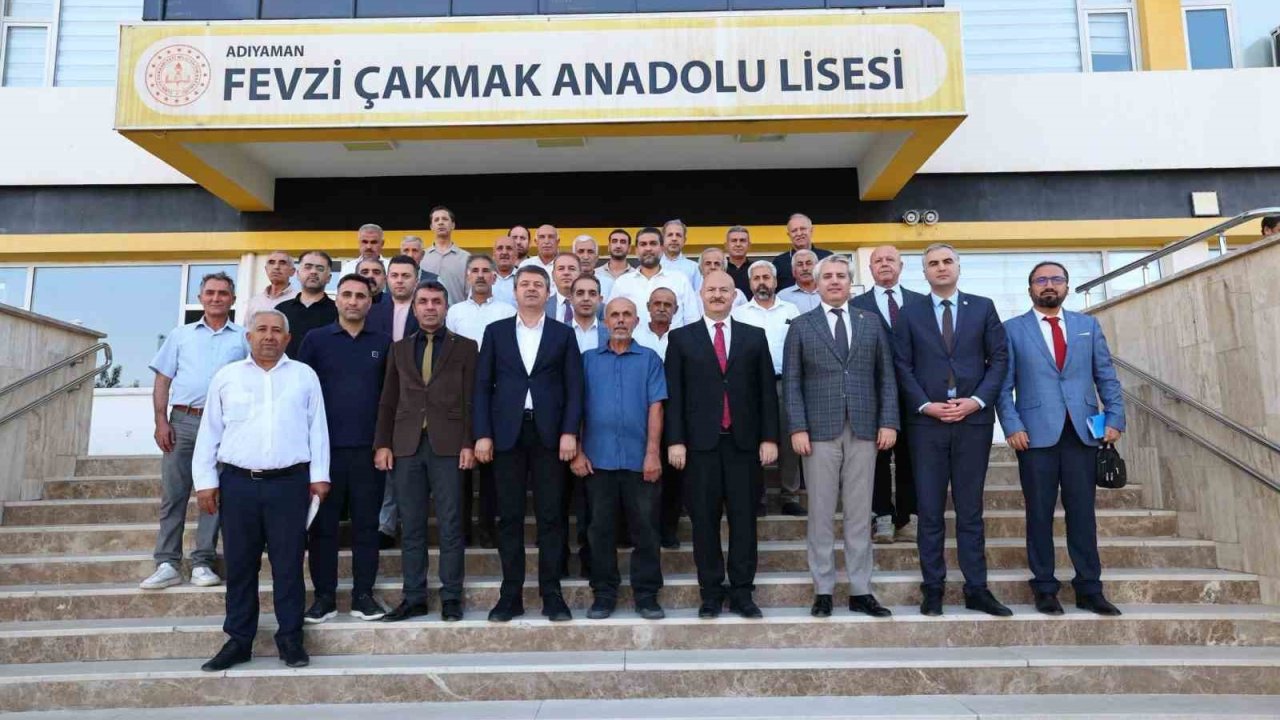 Adıyaman’da "Halk ve Güvenlik" toplantıları devam ediyor