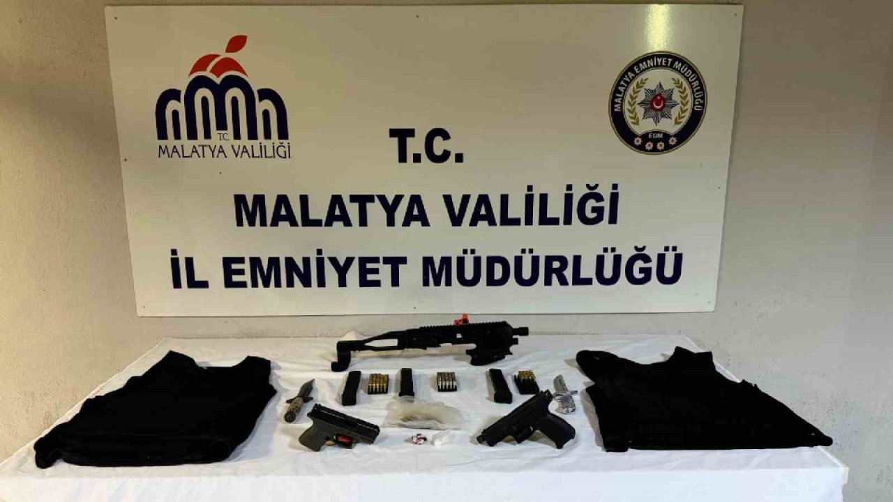Malatya’da aranan 4 şahıs yakalandı