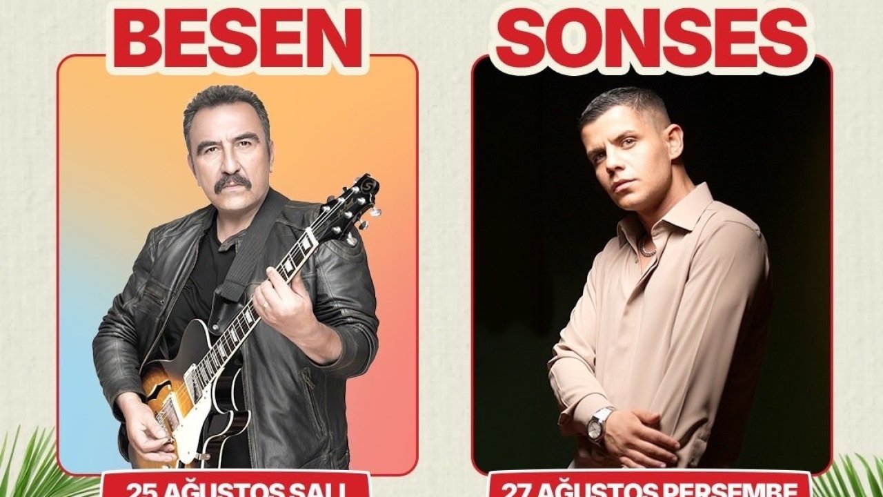 Aydın’da yaz konserleri coşkusu devam ediyor