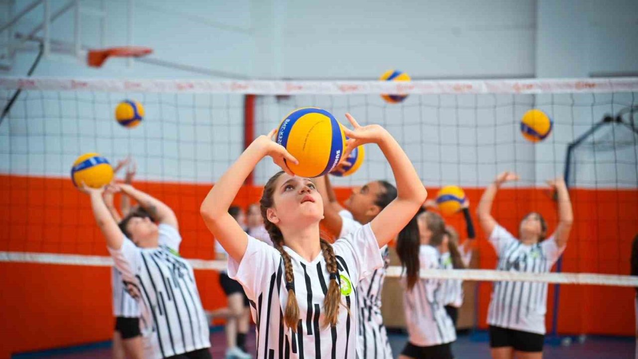 Yaz spor okullarında sertifika heyecanı