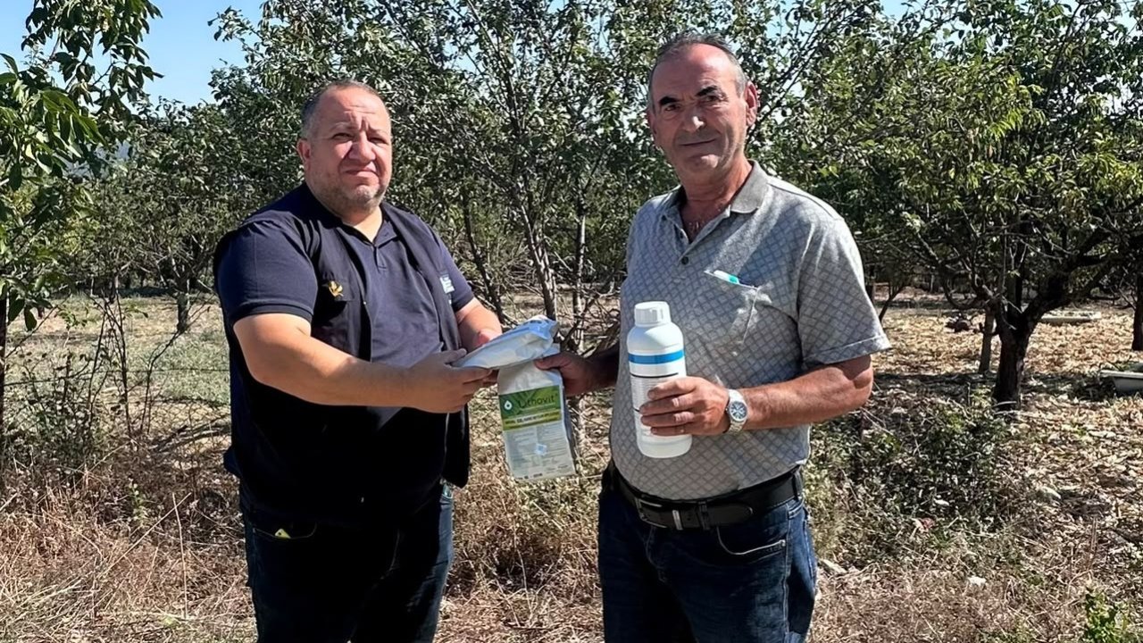 Dolu mağduru üreticilere destek