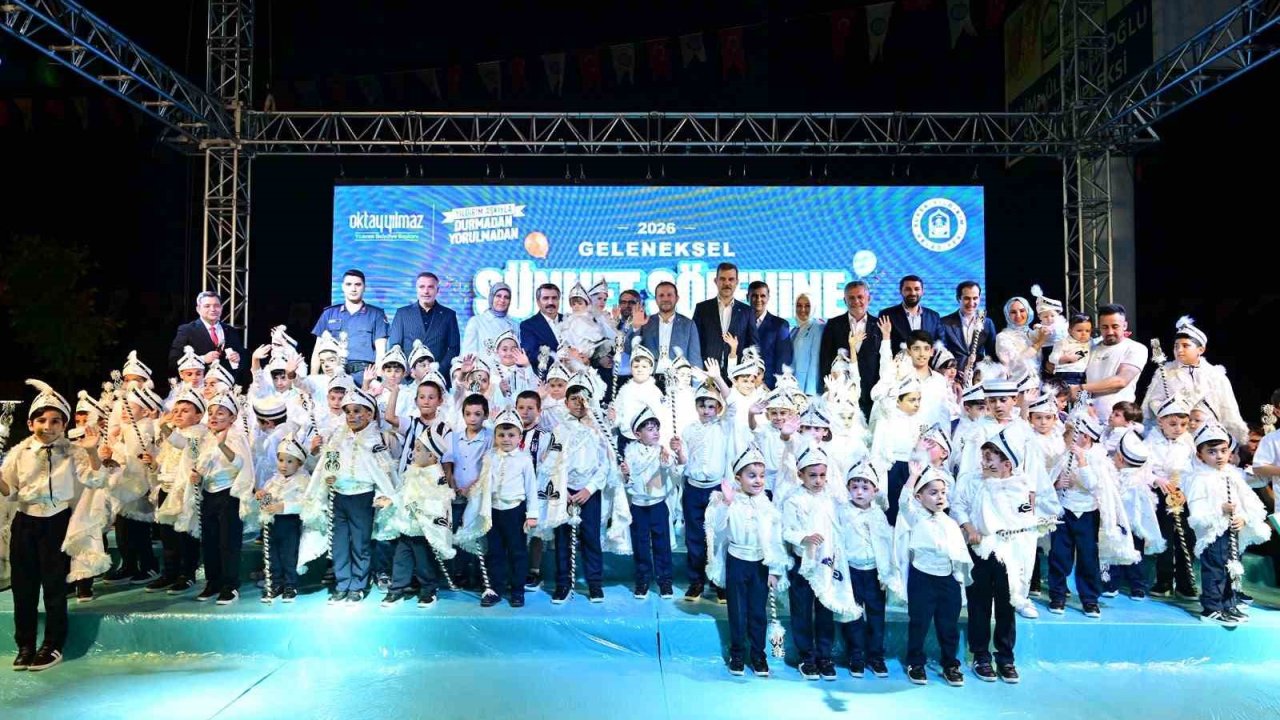 Yıldırım Belediyesi’nden 700 çocuk için sünnet şöleni