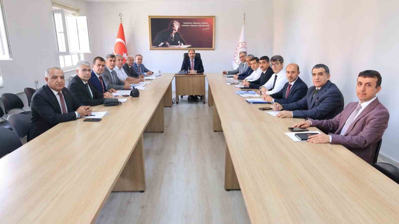 Elazığ’da yeni eğitim öğretim yılına ilişkin hedefler ele alındı