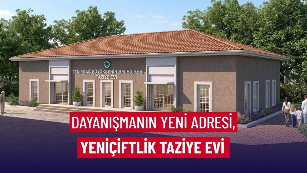 Yeniçiftlik’e taziye evi: Çalışmalar yüzde 70 tamamlandı