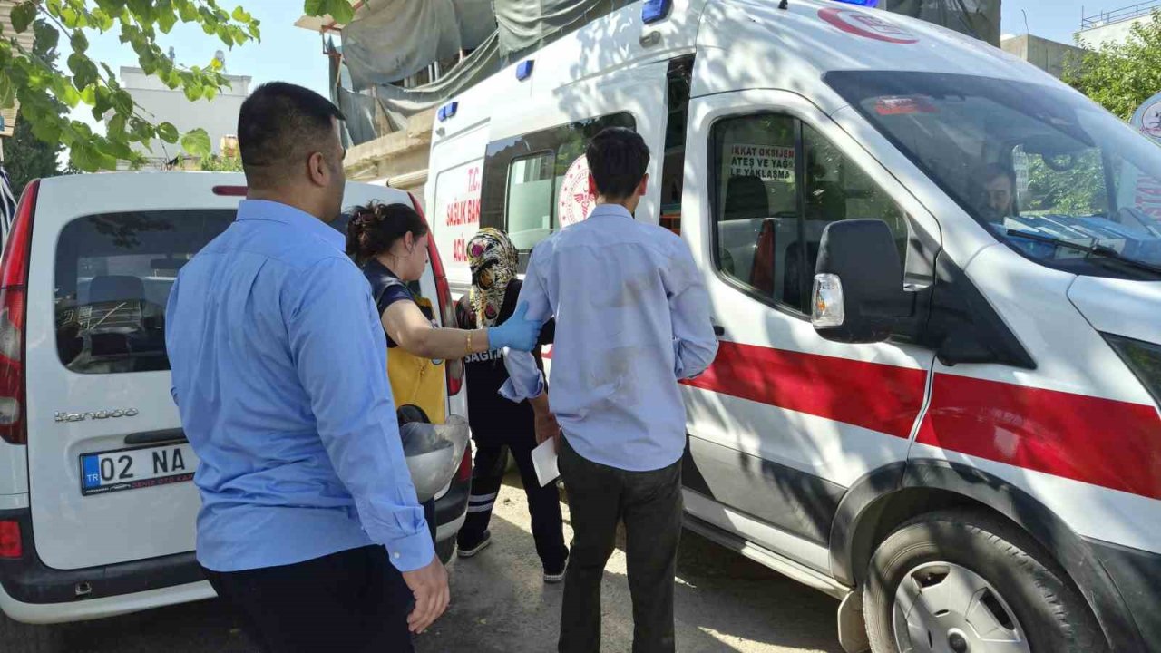 Devrilen motosikletin sürücüsü yaralandı