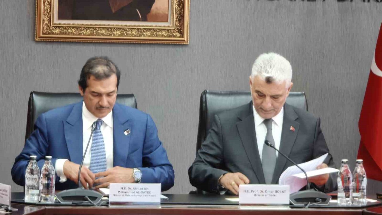 Bakan Bolat, Katarlı Mevkidaşı Al Sayed ile görüştü