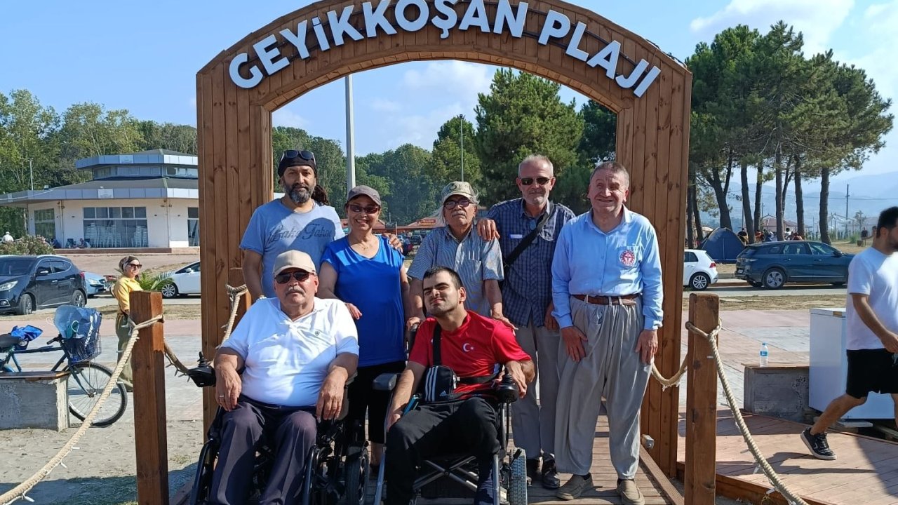 Bafra’da görme engellilerden geleneksel piknik buluşması