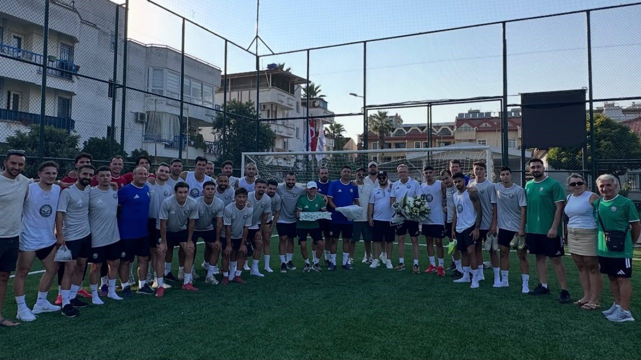 Marmaris Belediyespor sezon öncesi ilk antrenmanına çıktı