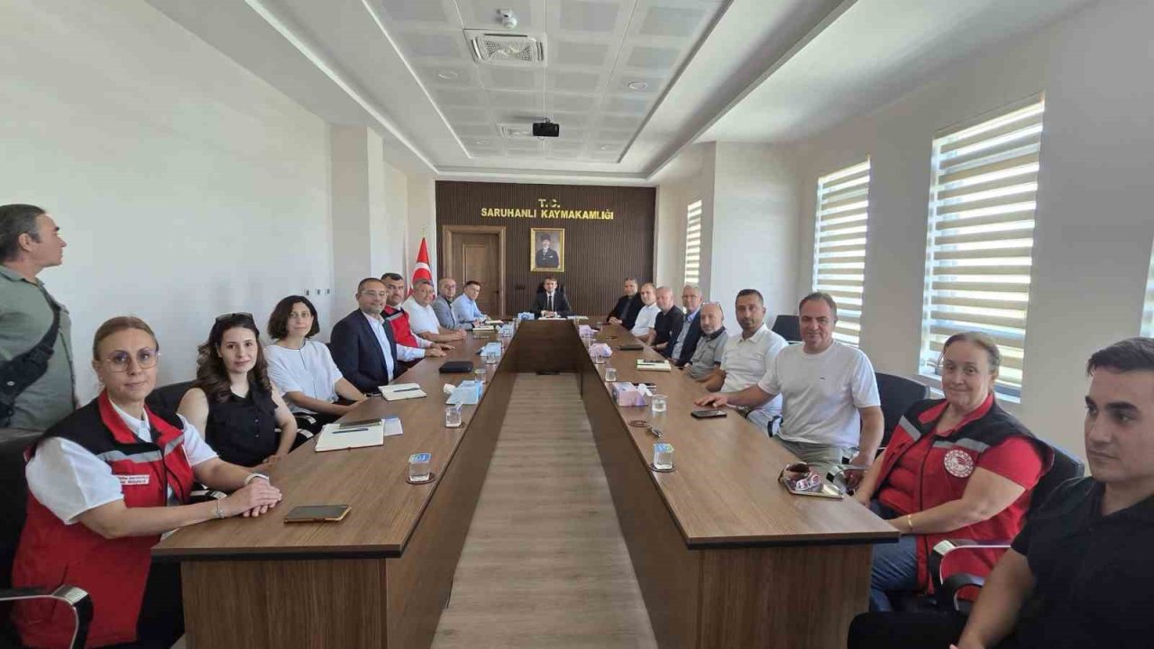Saruhanlı’da tarımsal üretim için yeni adımlar masada