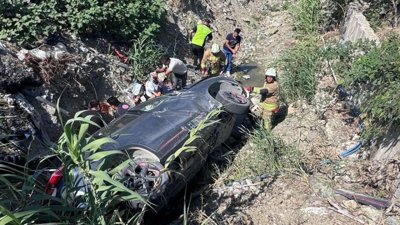 Samandağ’da trafik kazası: 2 yaralı