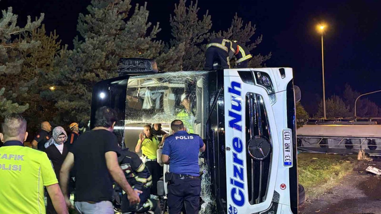 Yolcu otobüsüyle yakıt tankeri taşıyan tırın çarpıştığı kazada yaralı sayısı netleşti: 4’ü ağır, 39 yaralı