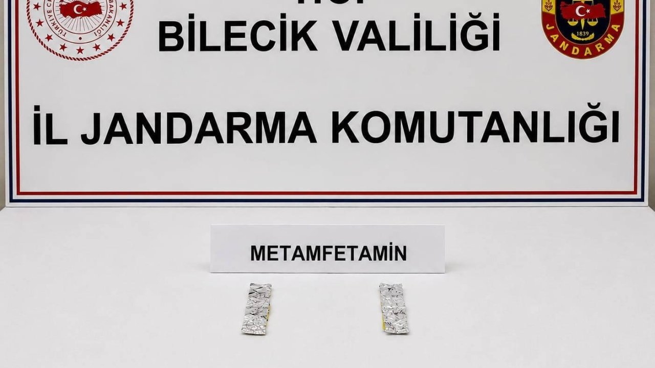 Bilecik’te otomobilde metamfetamin ele geçirildi