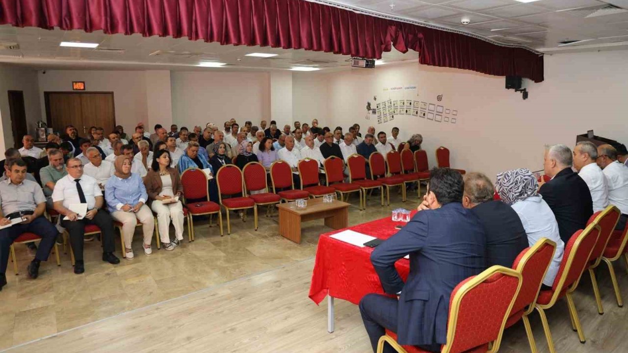 Karabük’te Eğitim Kurumu Müdürler Kurulu Toplantısı gerçekleştirildi