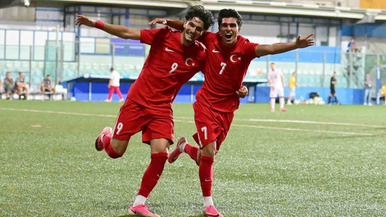 U20 Milli Takımı, Akdeniz Oyunları’nda Kuzey Makedonya’yı 3-0 yendi
