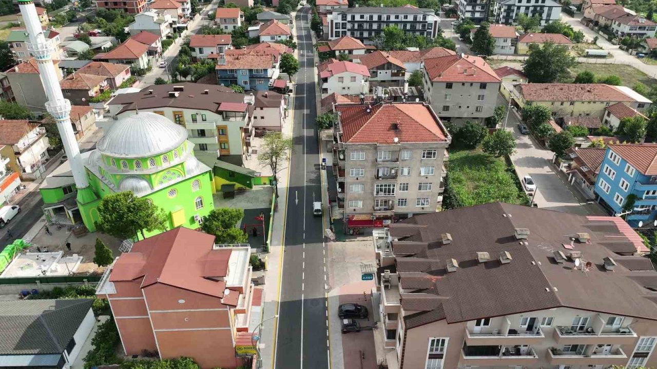 Başiskele’nin önemli güzergahları modernize edildi