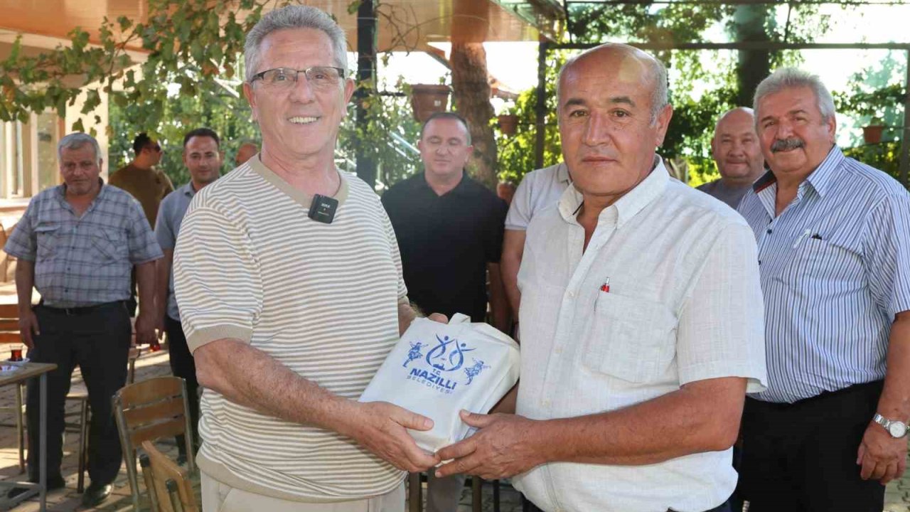 Başkan Tetik, Kozdere’de gönül sofrasına konuk oldu