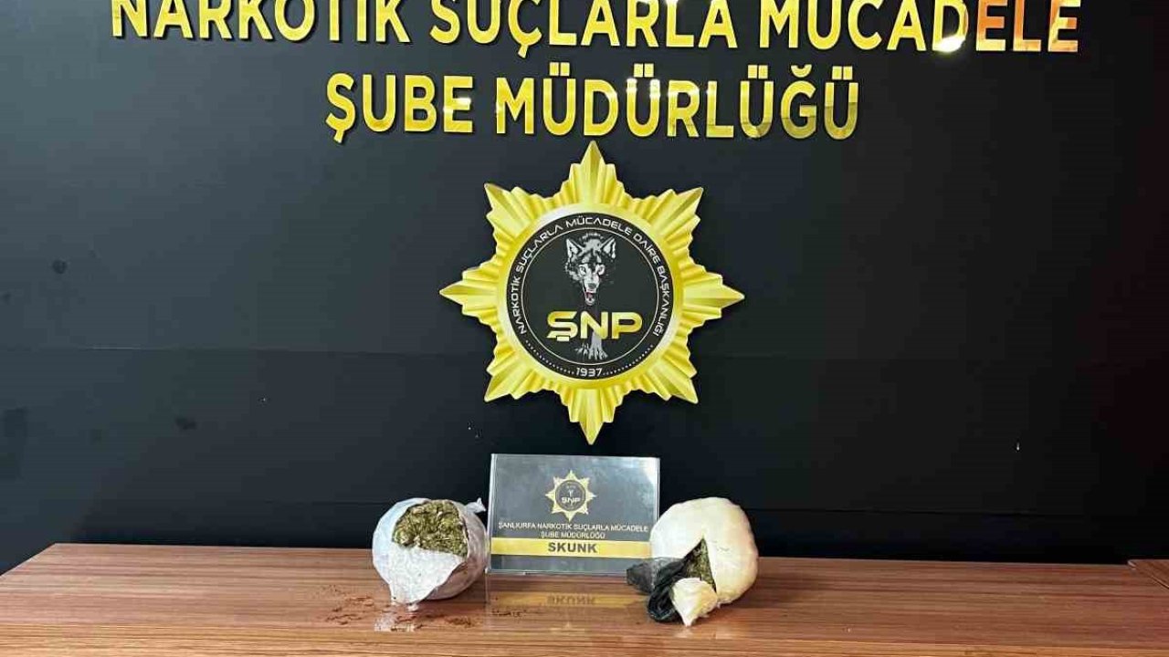 Şanlıurfa’da uyuşturucu madde ele geçirildi: 4 tutuklama