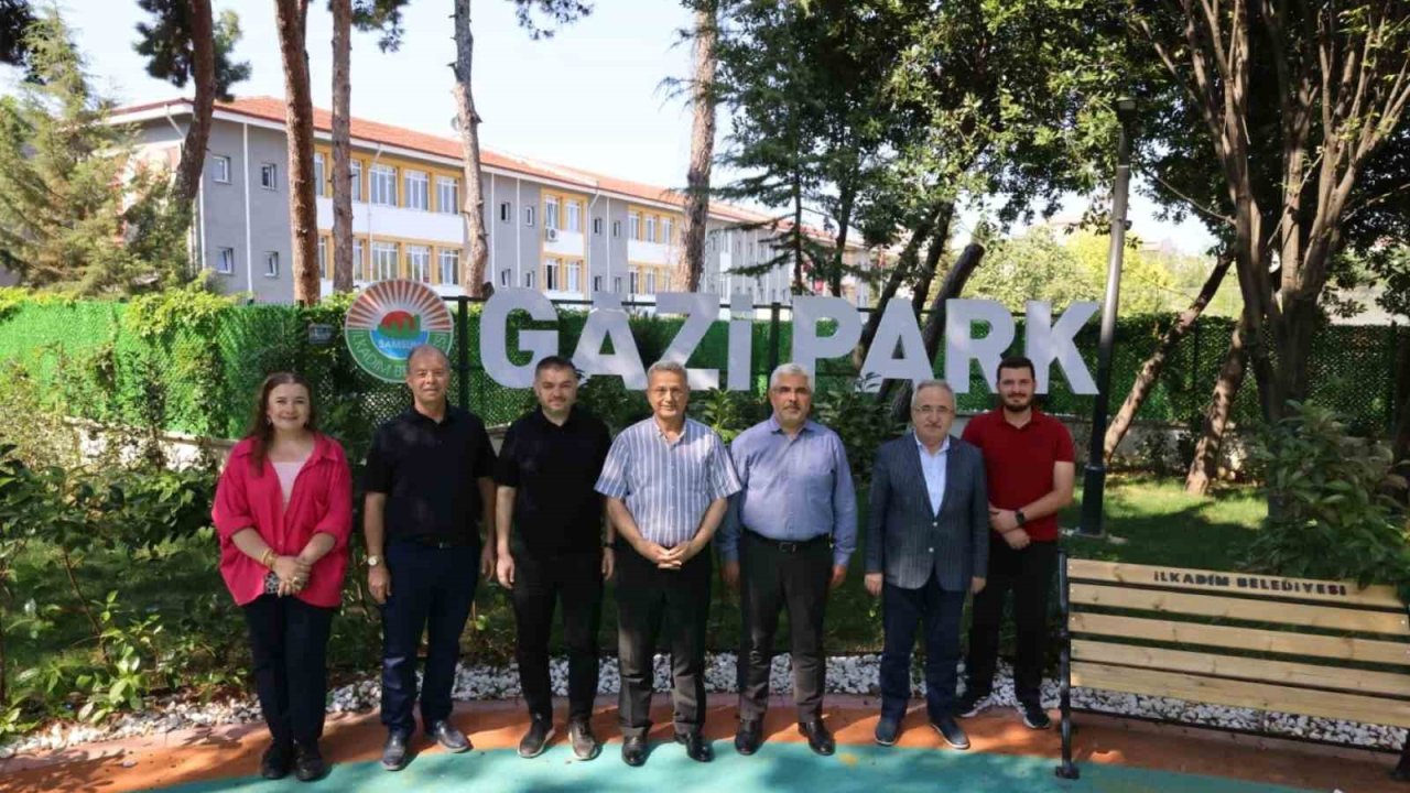 Gazi Park’ta değişim tamamlandı