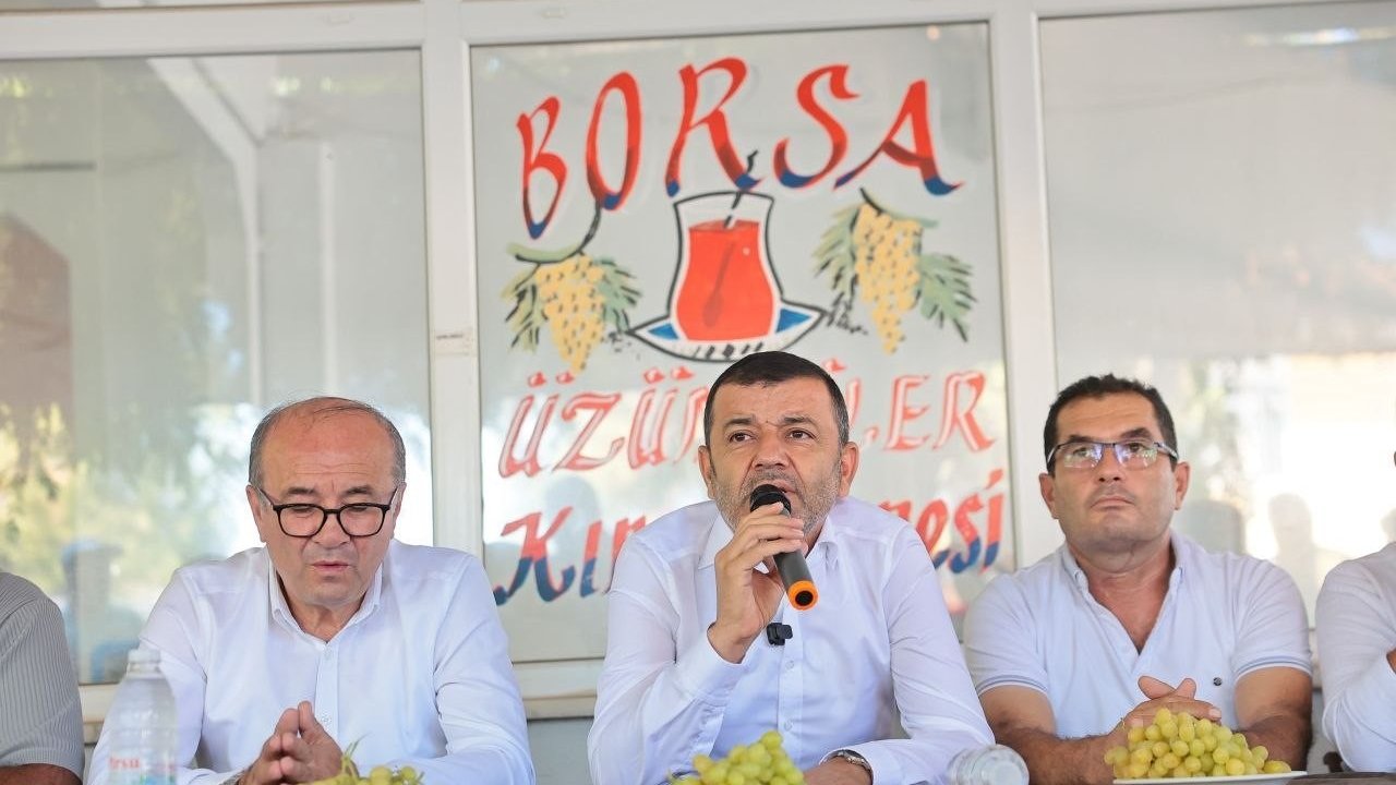 Başkan Çavuşoğlu, Buldan’da üzüm üreticileriyle buluştu