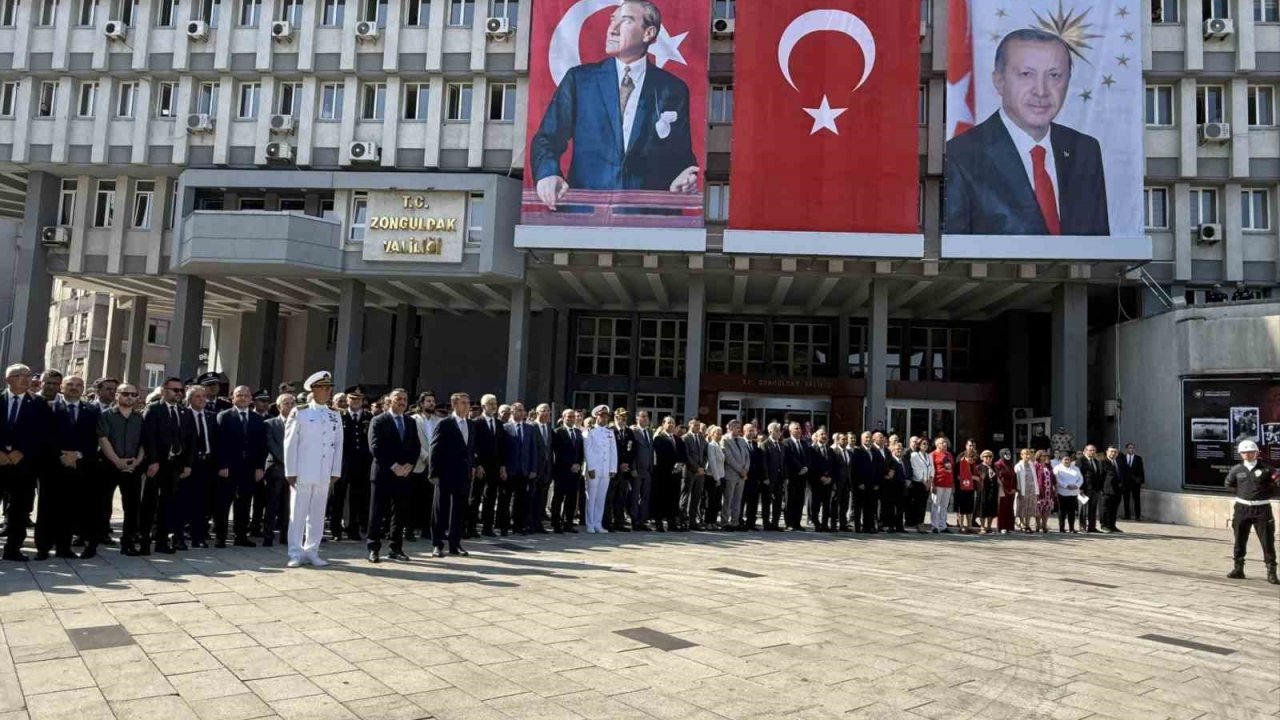 Atatürk’ün Zonguldak’a gelişinin 95. yıl dönümü kutlandı