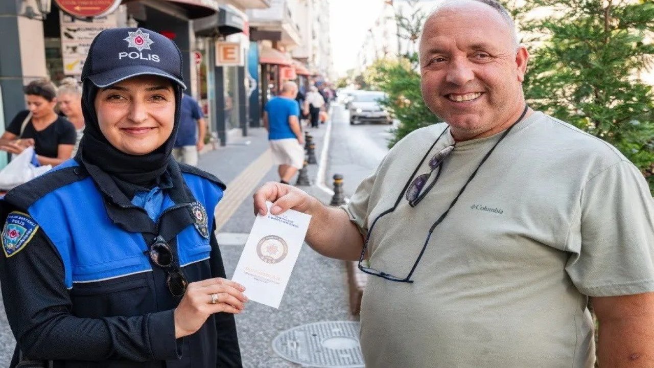 Sinop’ta polis, vatandaşları bilgilendirdi