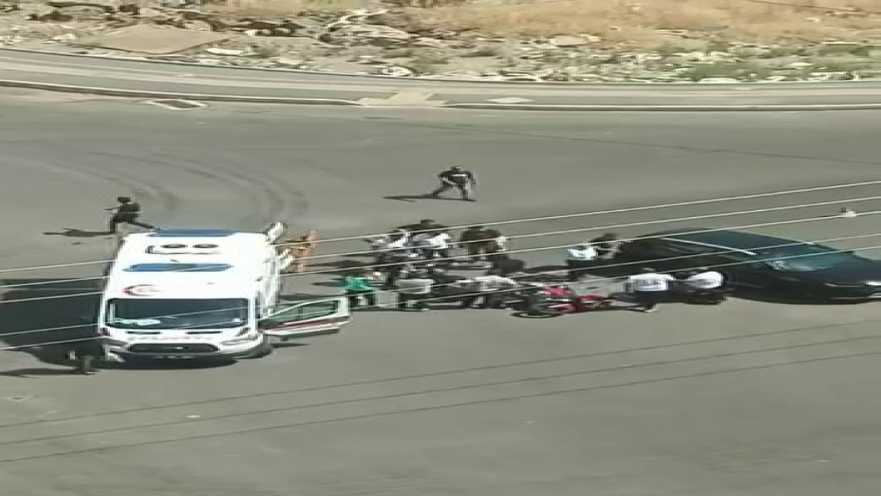 Diyarbakır’da motosiklet ile otomobil çarpıştı: 1 yaralı