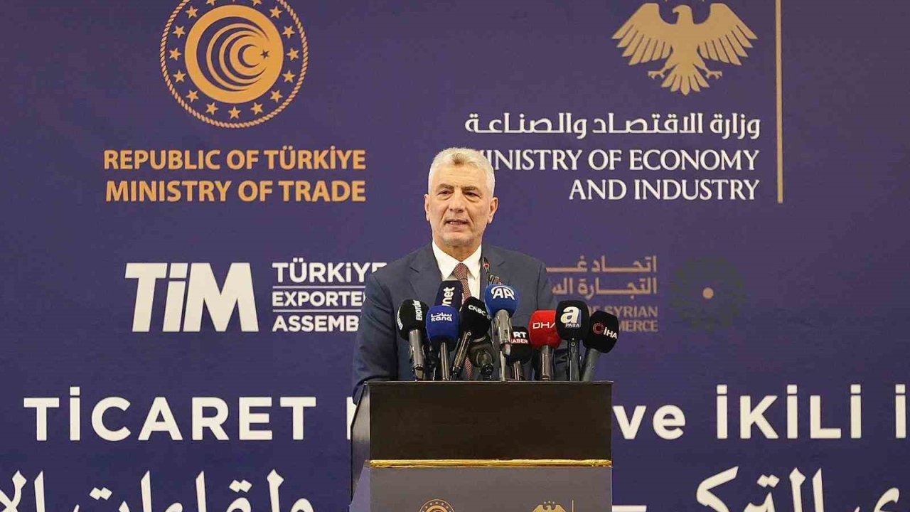 Bakan Bolat: "Suriye ile Ticaret hacmi hedefimiz 10 milyar dolar"