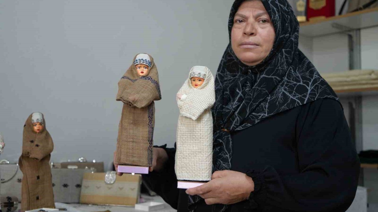 Bayburt’un tescilli ehramı oyuncak bebekleri süslüyor: Kültürel miras gelecek nesillere taşınıyor