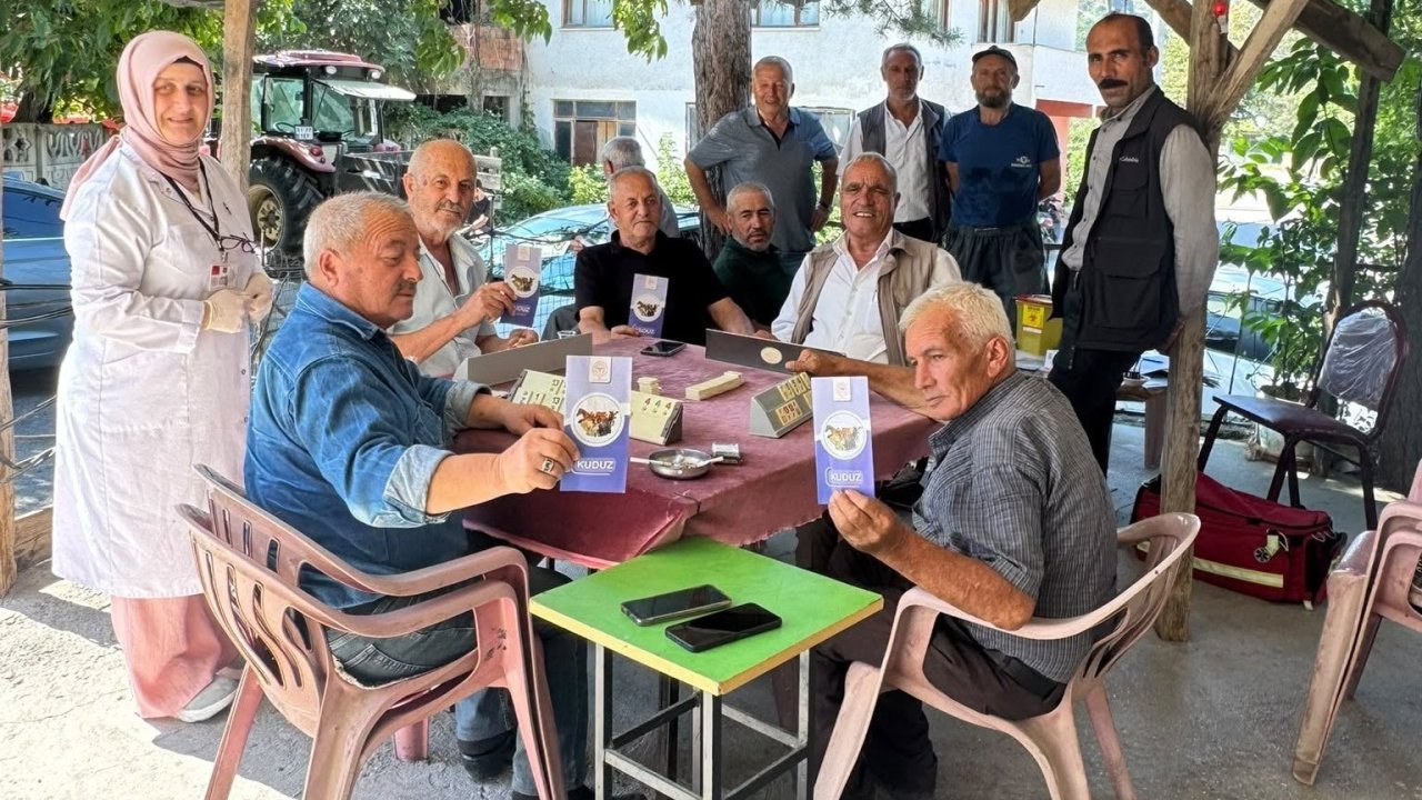 Vatandaşlara kuduz hastalığı hakkında bilgilendirme