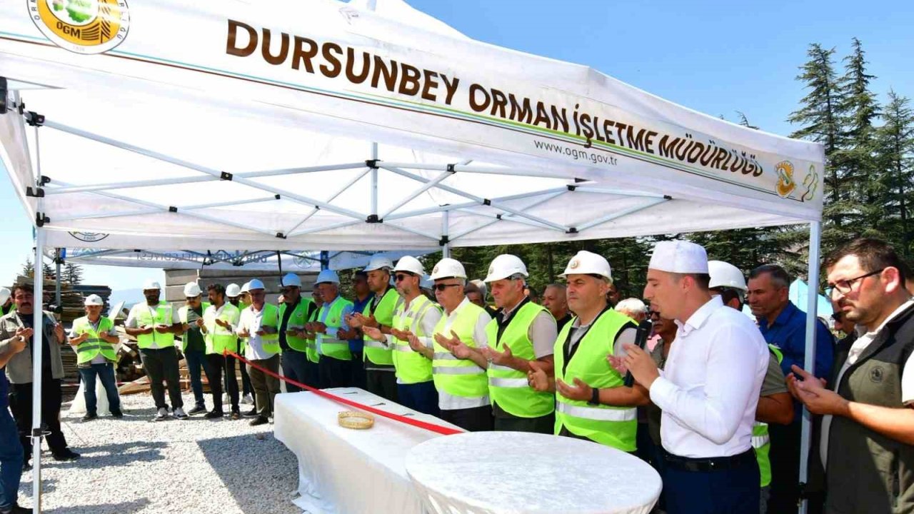 Dursunbey’de orman işletmesine yeni hizmet binası