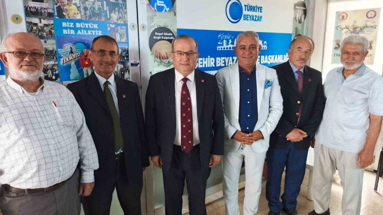 Kırşehir Beyazay Derneği sivil toplum çalıştayına katıldı