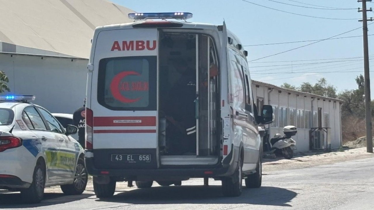 Tavşanlı’da 2 motosikletli çarpıştı, 1 yaralı