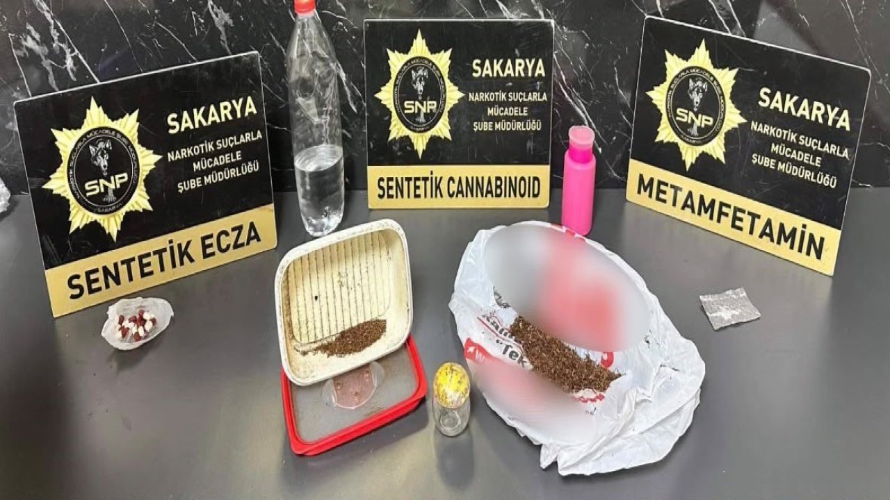 Sakarya’da uyuşturucu operasyonu: 4 tutuklama