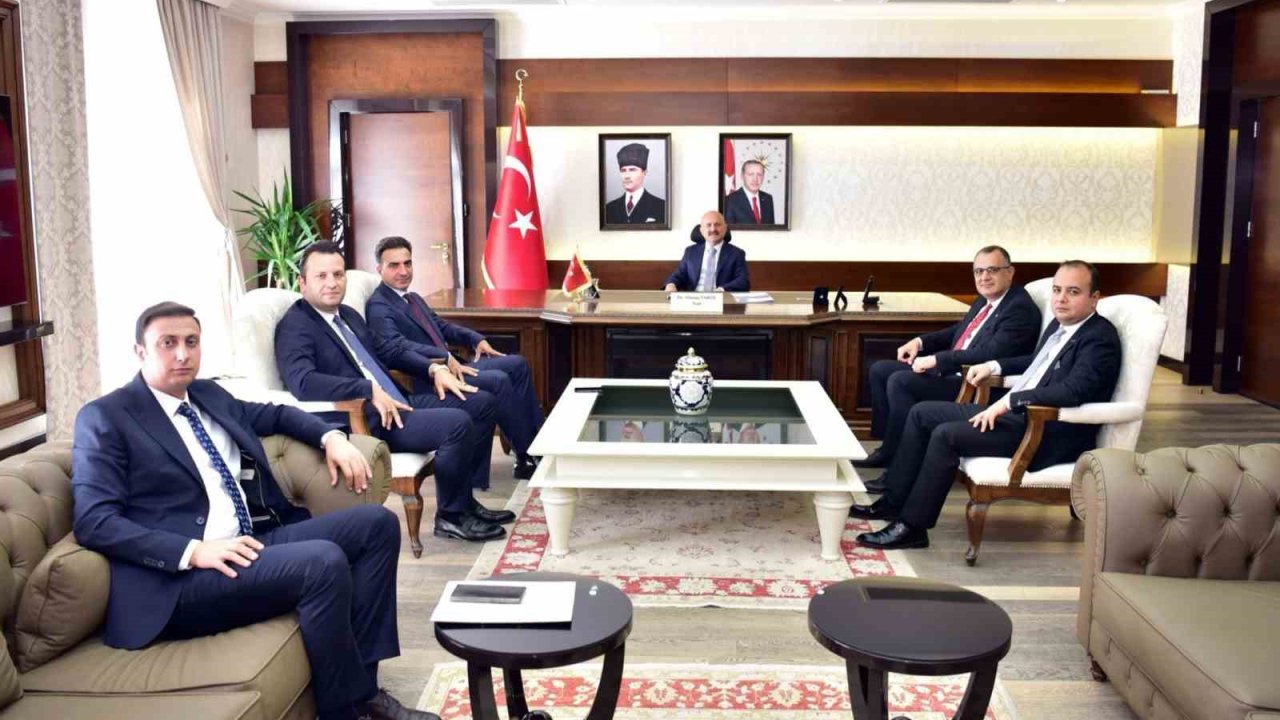 Aydın Valisi Varol, adli teşkilat yöneticilerini kabul etti