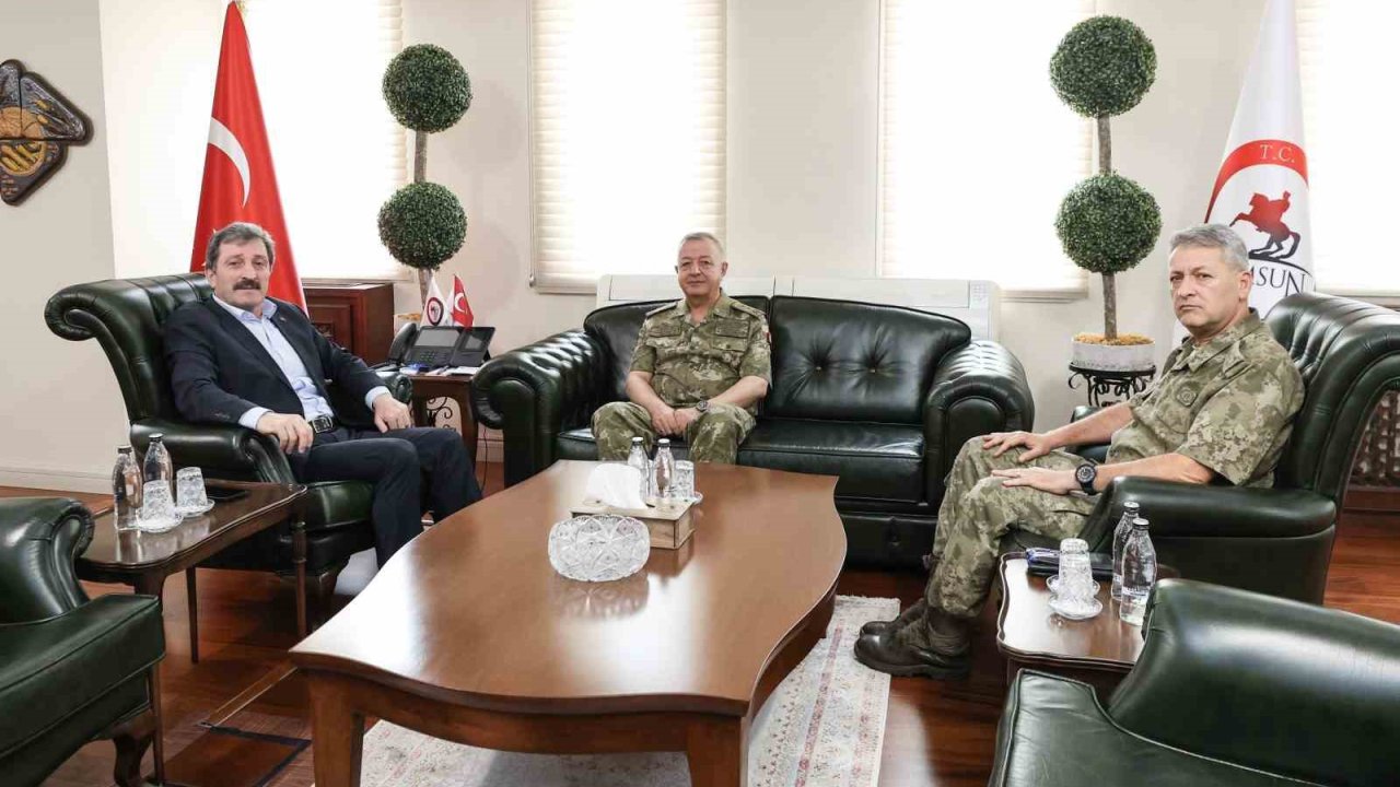 Samsun Garnizon Komutanı Tümgeneral Oltulu göreve başladı