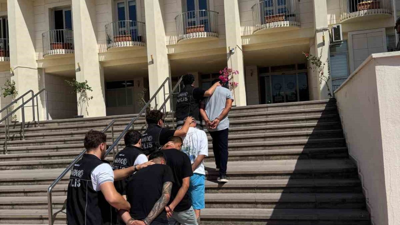 Bodrum’daki uyuşturucu operasyonunda 4 şüpheli tutuklandı