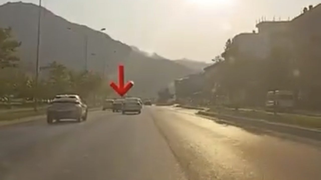 Denizli’de makas atan sürücüye 90 bin TL ceza