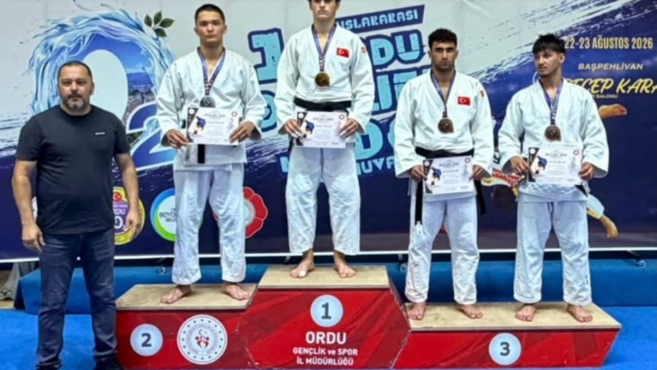 Bayburtlu judocudan bronz madalya