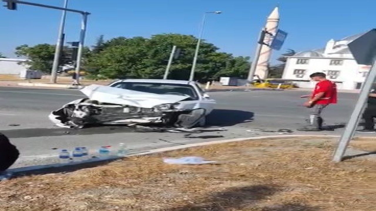 Elazığ’da trafik kazası: 2 yaralı