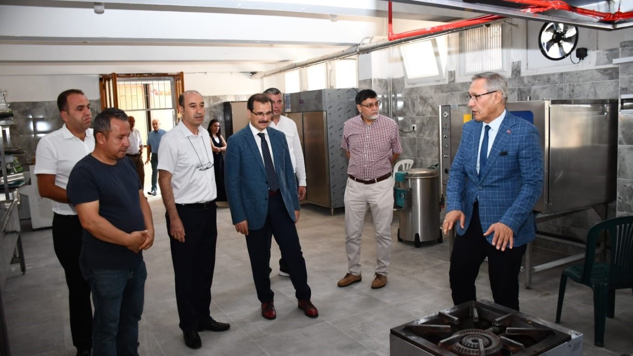 Salihli’de yeni eğitim yılı öncesi okullarda hazırlıklar tamamlanıyor