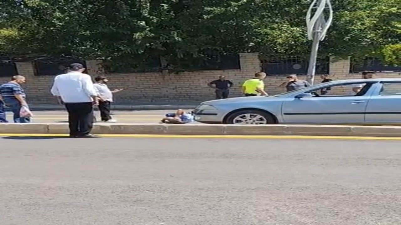 Elazığ’da otomobilin çarptığı şahıs yaralandı